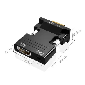 HDMI-VGA с аудиоадаптером