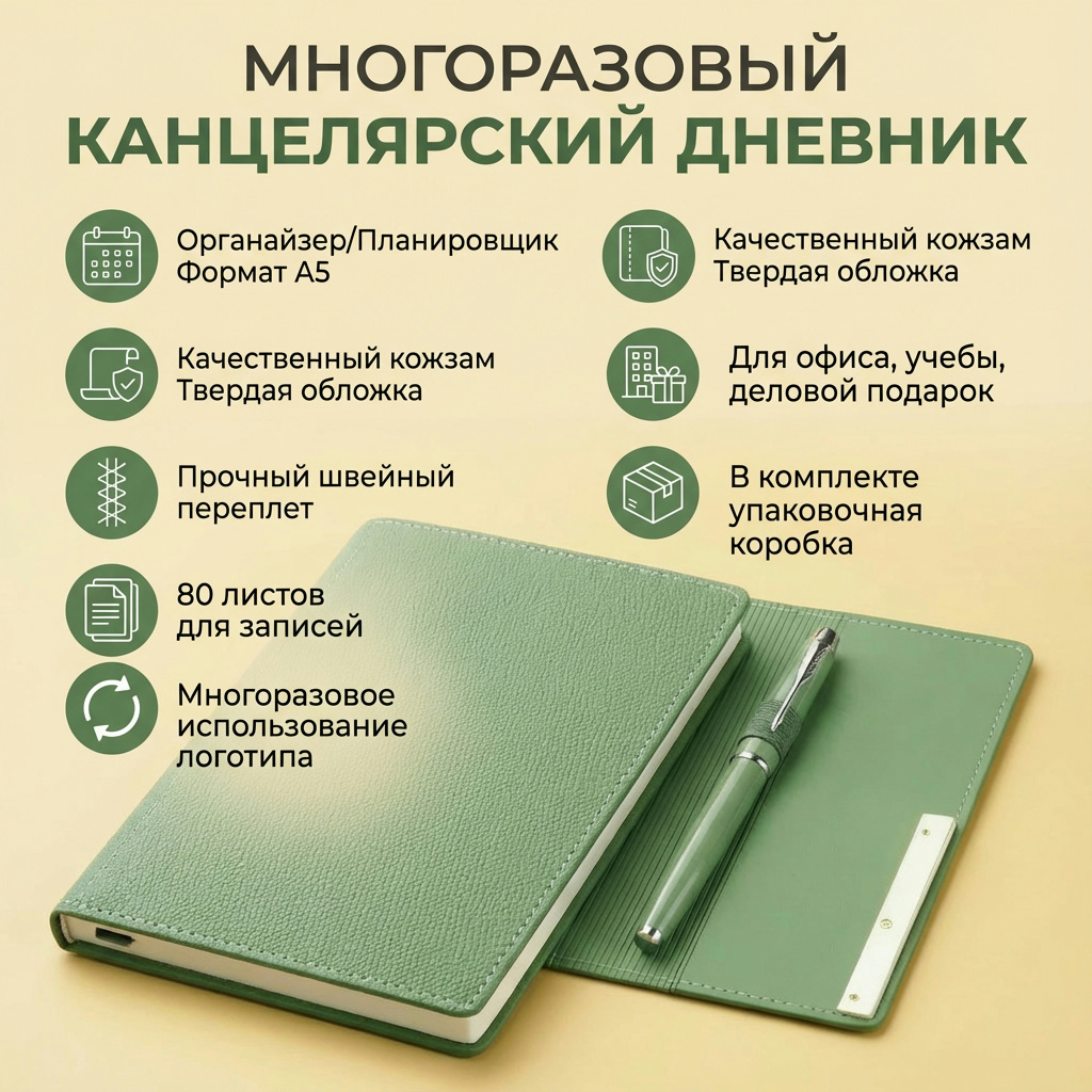 Многоразовый канцелярский дневник — изображение 2