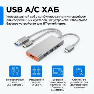 USB A/C HUB